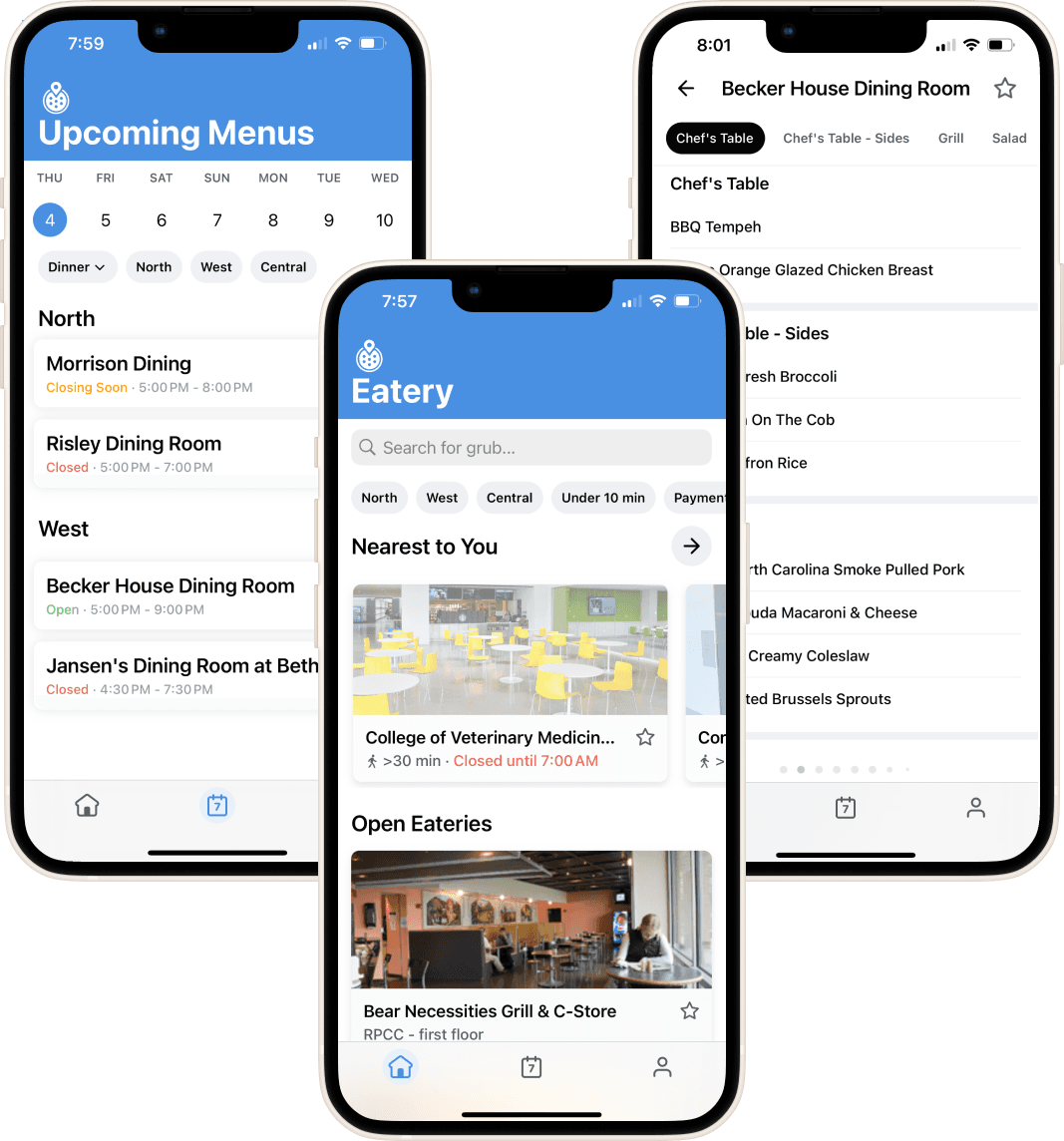 Eatery: Cornell Dining screenshot